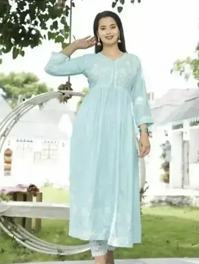 Stylish Rayon Kurta For Women