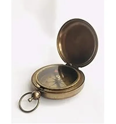 Pocket Brass Compass For Hiking Or Campaign