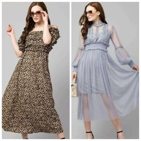 Stylish Four Way Dress For Women Pack Of 2