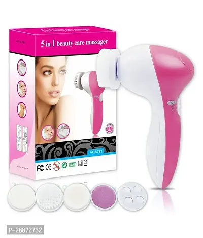 Portable Electric Facial Cleaner Battery Powered Multifunction Massager-thumb0