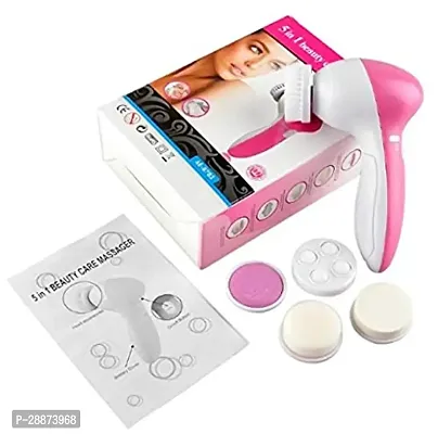 5 in 1 Portable Electric Facial Cleaner Battery Powered Multifunction Massager-thumb0