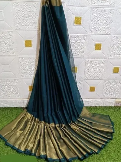 Elegant Chiffon Women Saree with Blouse piece