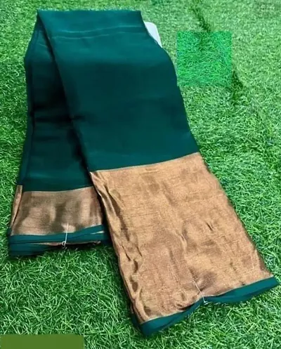 Must Have Chiffon Saree with Blouse piece 