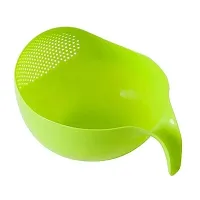 Multi-Purpose Strainer or Washer Bowl for Rice Fruits  Vegetable Rice Bowl-thumb1