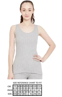 NEVA Ladies ( Women ) Winter Thermal Upper.Its a Sleeveless Body Warmer in Grey Color.It is A 1-pc Pack!!-thumb1