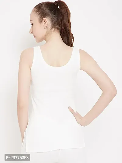 NEVA Ladies ( Women ) Winter Thermal Upper.Its a Sleeveless Body Warmer in Off-White Color.It is A 1-pc Pack!!-thumb4