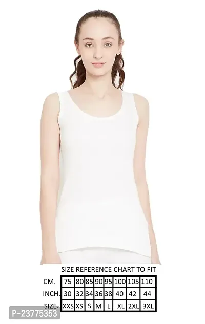 NEVA Ladies ( Women ) Winter Thermal Upper.Its a Sleeveless Body Warmer in Off-White Color.It is A 1-pc Pack!!-thumb2