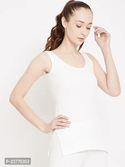 NEVA Ladies ( Women ) Winter Thermal Upper.Its a Sleeveless Body Warmer in Off-White Color.It is A 1-pc Pack!!-thumb3