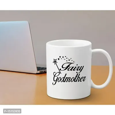 Creative Dons Fairy Godmother Printed White Ceramic Coffee Mug Tea Cups 350ml-thumb3