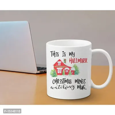 Creative Dons This is My Hallmark Printed White Ceramic Coffee Mug Tea Cups 350ml-thumb3