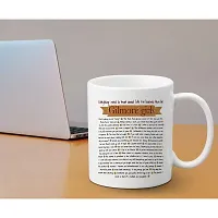 Creative Dons Text Printed Ceramic White Coffee Mug Tea Cups 350ml-thumb2