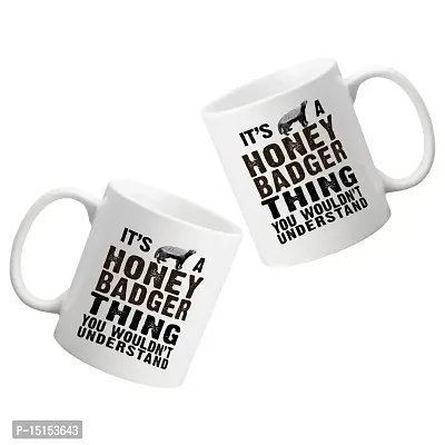 Creative Dons Text Digitally Printed White Ceramic Coffee Mug Tea Cups 350ml-thumb2