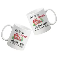 Creative Dons This is My Hallmark Printed White Ceramic Coffee Mug Tea Cups 350ml-thumb1