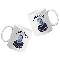 Creative Dons Lady Printed White Ceramic Coffee Mug Tea Cups 350ml-thumb1