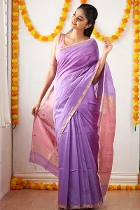 Classic Art Silk Saree with Blouse piece for Women-thumb4