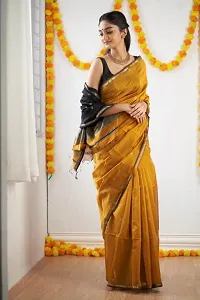 Classic Art Silk Saree with Blouse piece for Women-thumb3