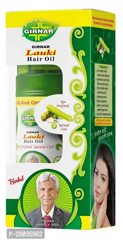 Girnar Lauki Hair Growth Herbal Anti Dandruff Anti Hair Fall Adivasi Natural Dudhi Hair Oil  (500 ml)