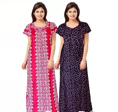 Beautiful Nighty For Women Pack of 2