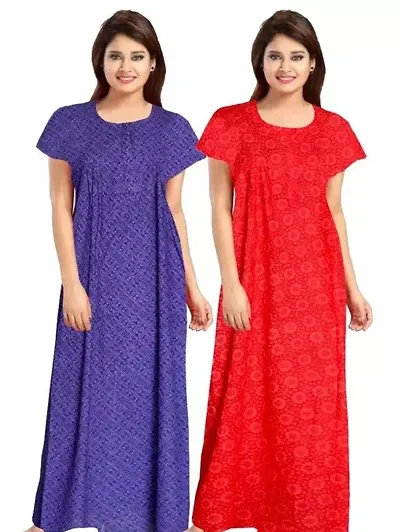 Hot Selling Cotton Nightdress Women's Nightwear 