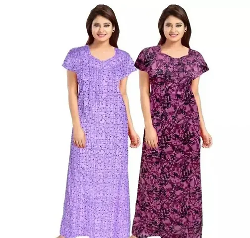 Beautiful Nighty For Women Pack of 2