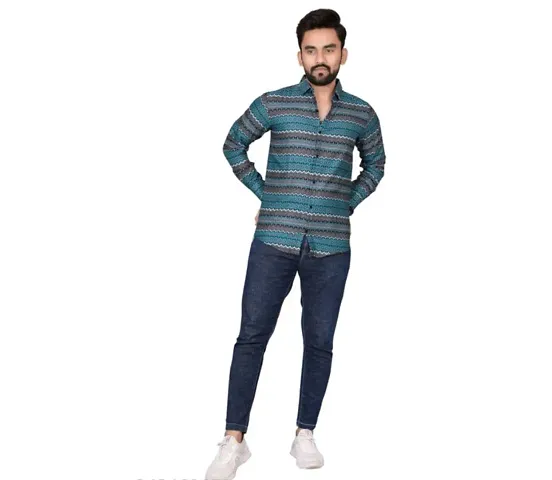 Stylish Blend Casual Shirt For Men