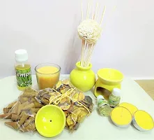 LemonGrass Fragrance Candles and Aroma Oils (Set of 13)-thumb1