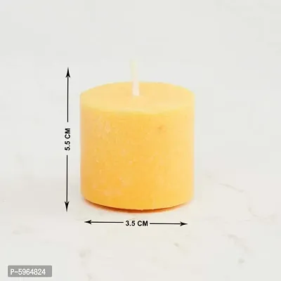 Lemon Fragrance Votive Candles (Pack of 6)-thumb2