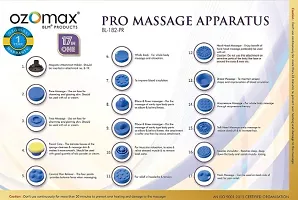 Ozomax BL-182-PR Pro Massage Apparatus with 17 Attachments (White)-thumb3