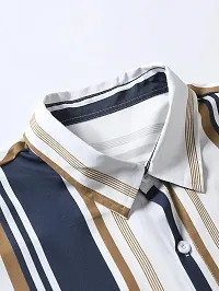 Stylish Men Lycra Blend Regular Fit Casual Shirt-thumb2