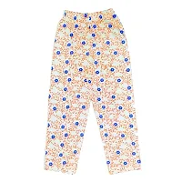 Classic Cotton Printed Trousers for Kids Girls, Pack of 5-thumb1