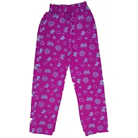 Classic Cotton Printed Trousers for Kids Girls, Pack of 5-thumb2
