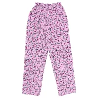 Classic Cotton Printed Trousers for Kids Girls, Pack of 5-thumb3