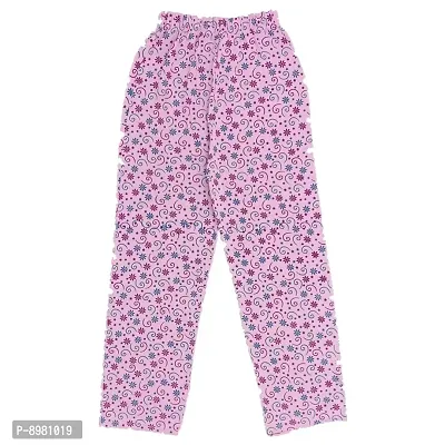 Classic Cotton Printed Trousers for Kids Girls, Pack of 5-thumb4