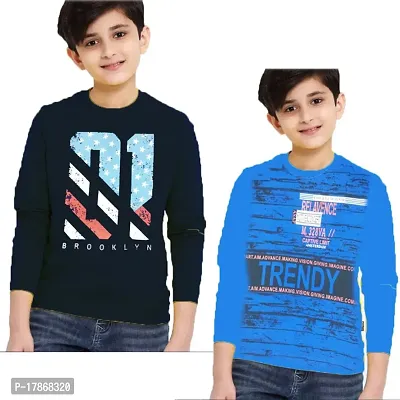 BIG BOYS FULLSLEEVE T-SHIRTS (N,R/B)P(2)