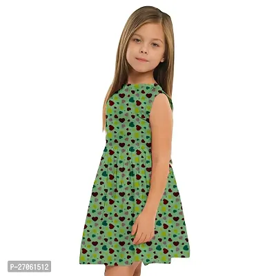 Girls sleeveless frocks cotton combo pack of 3-thumb3