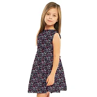 Girls sleeveless frocks cotton combo pack of 3-thumb1