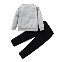 Trendy Top  Pant for Girls Grey-thumb2