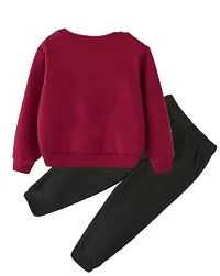 Trendy Top  Pant for Girls Red-thumb3