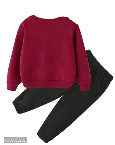 Trendy Top  Pant for Girls Red-thumb4