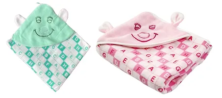 naughty baby Blanket Newborn Pack of Wearable Swaddle Wrapper Set of 2 for Baby Boys and Baby Girls, 0-6 Months Babies