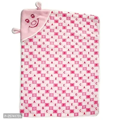 naughty baby Blanket Newborn Pack of Wearable Swaddle Wrapper Set of 2 for Baby Boys and Baby Girls, 0-6 Months Babies (Peach Pink)-thumb5