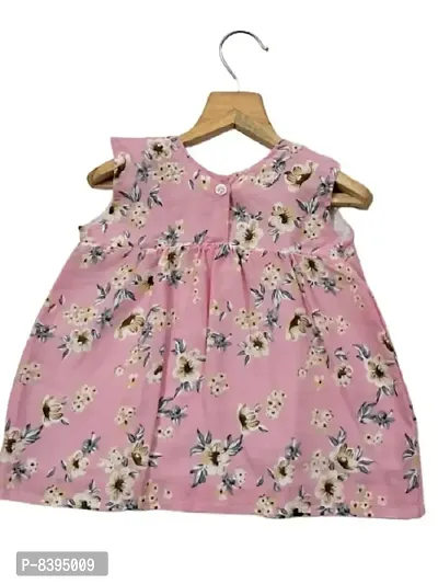 naughty baby Pure Cotton Designer Frocks for Baby Girls, Baby Girls Dress-thumb0