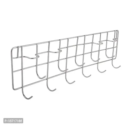 Oc9 Stainless Steel Cup Stand  Chakla Belan Stand  Hook Rail for Kitchen Tool Set-thumb3