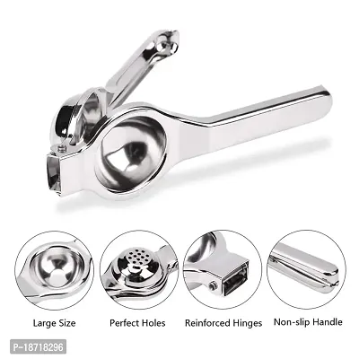 Oc9 Stainless Steel Lemon Squeezer  Pizza Cutter  Potato Masher for Kitchen Tool Set-thumb5