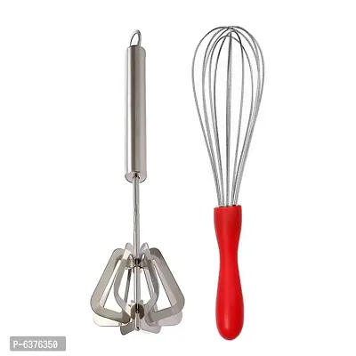 Useful Stainless Steel Egg Whisk / Egg Beater And Hand Blender / Mathani For Kitchen Tool Set