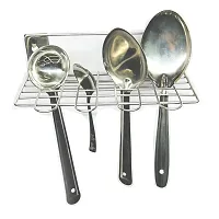 Oc9 Stainless Steel Wall Mounted Ladle Stand for Kitchen-thumb1