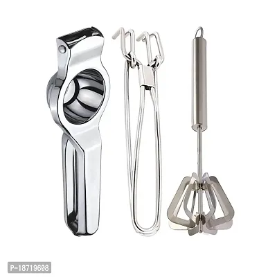 Oc9 Stainless Steel Lemon Squeezer/Hand Juicer  Pakkad  Mathani/Hand blender for Kitchen Tool Set