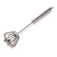 Oc9 Stainless Steel Egg Whisk/Egg Beater  Mathani/Hand Blender for Kitchen-thumb1