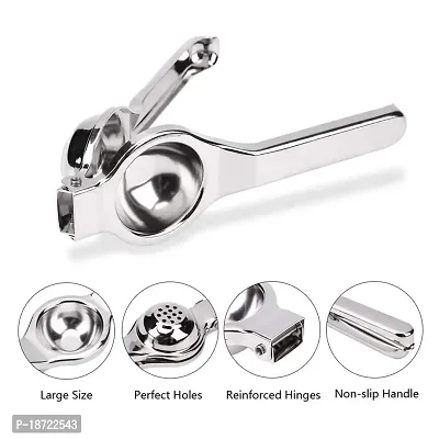 Oc9 Stainless Steel Lemon Squeezer/Hand Juicer  Potato Masher/Pav Bhaji Masher for Kitchen Tool Set-thumb3