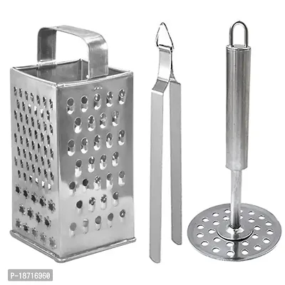 Oc9 Stainless Steel 4 in 1 Slicer and Grater Kitchen Tool